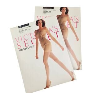 NEW Victoria's Secret PulsePoints S‎ Level 1 Compression Control Top Navy Brown